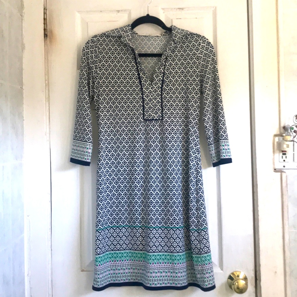 Max Studio Geometric Shift Dress